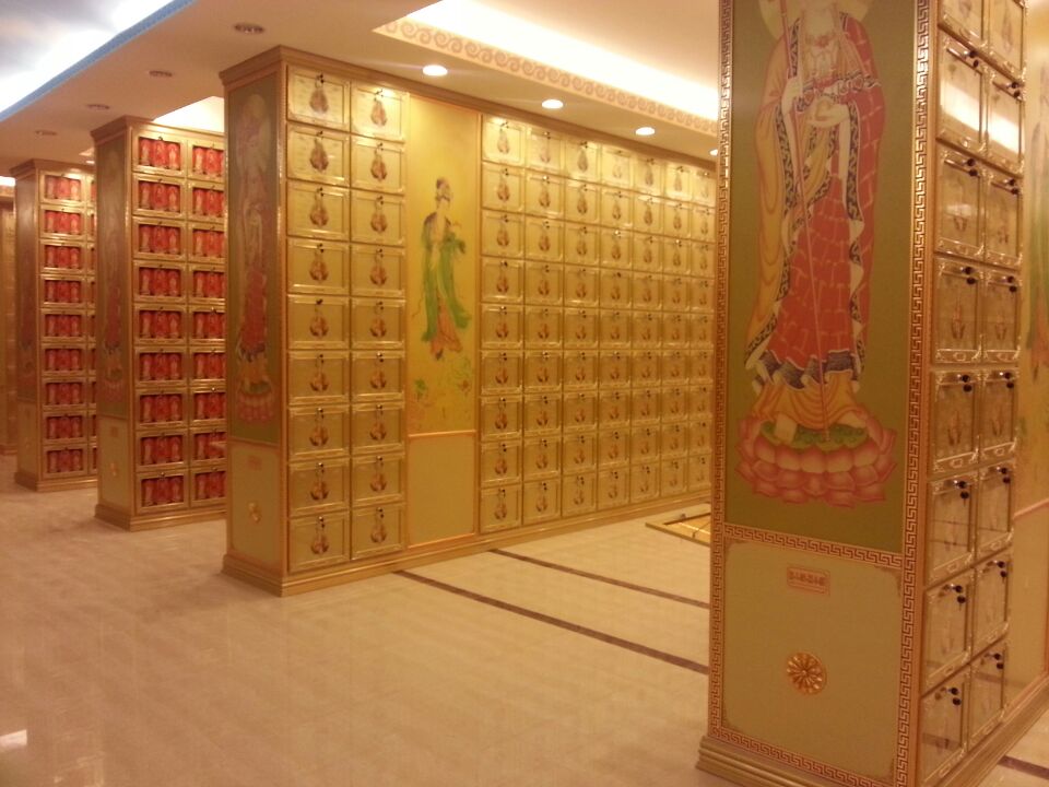 中和公墓骨灰楼骨灰盒存放柜